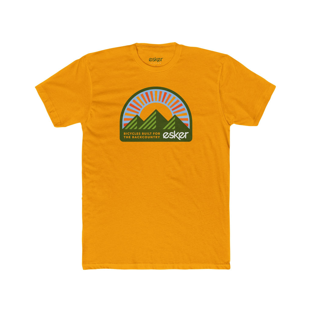 Sourdough Sunrise - Bicycles Built for the Backcountry Dual-Sided Tee