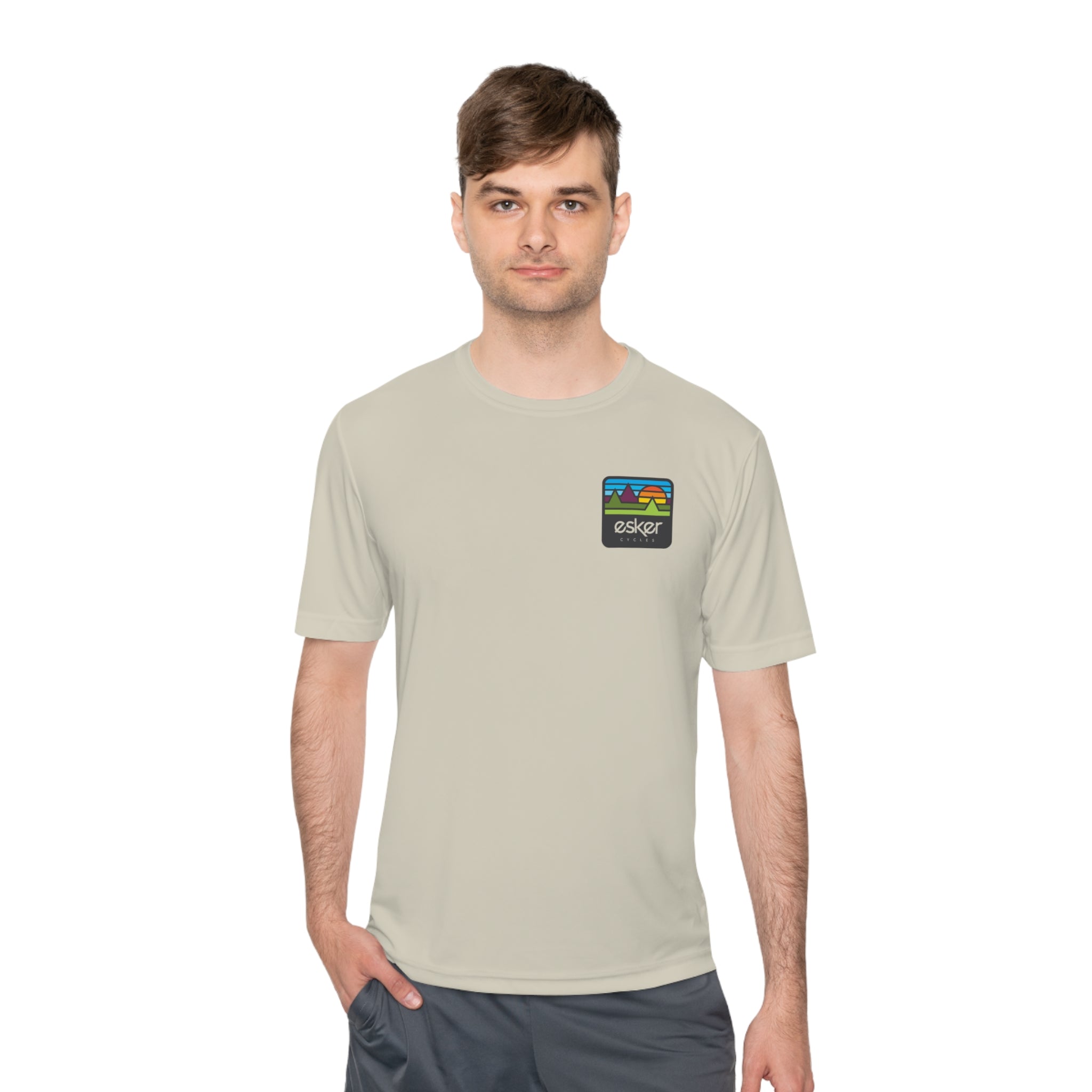 Esker Sunset Moisture Wicking Tee