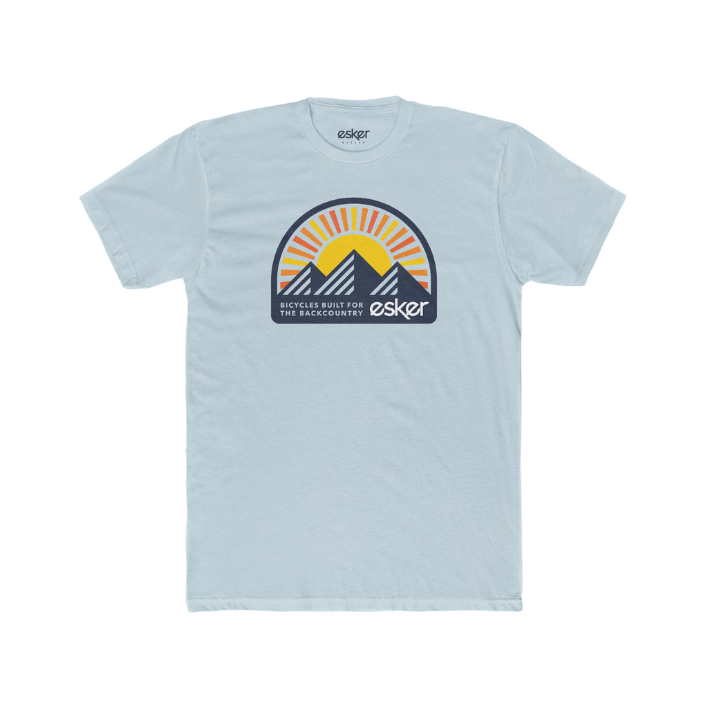 Sourdough Sunrise - Bicycles Built for the Backcountry Dual-Sided Tee
