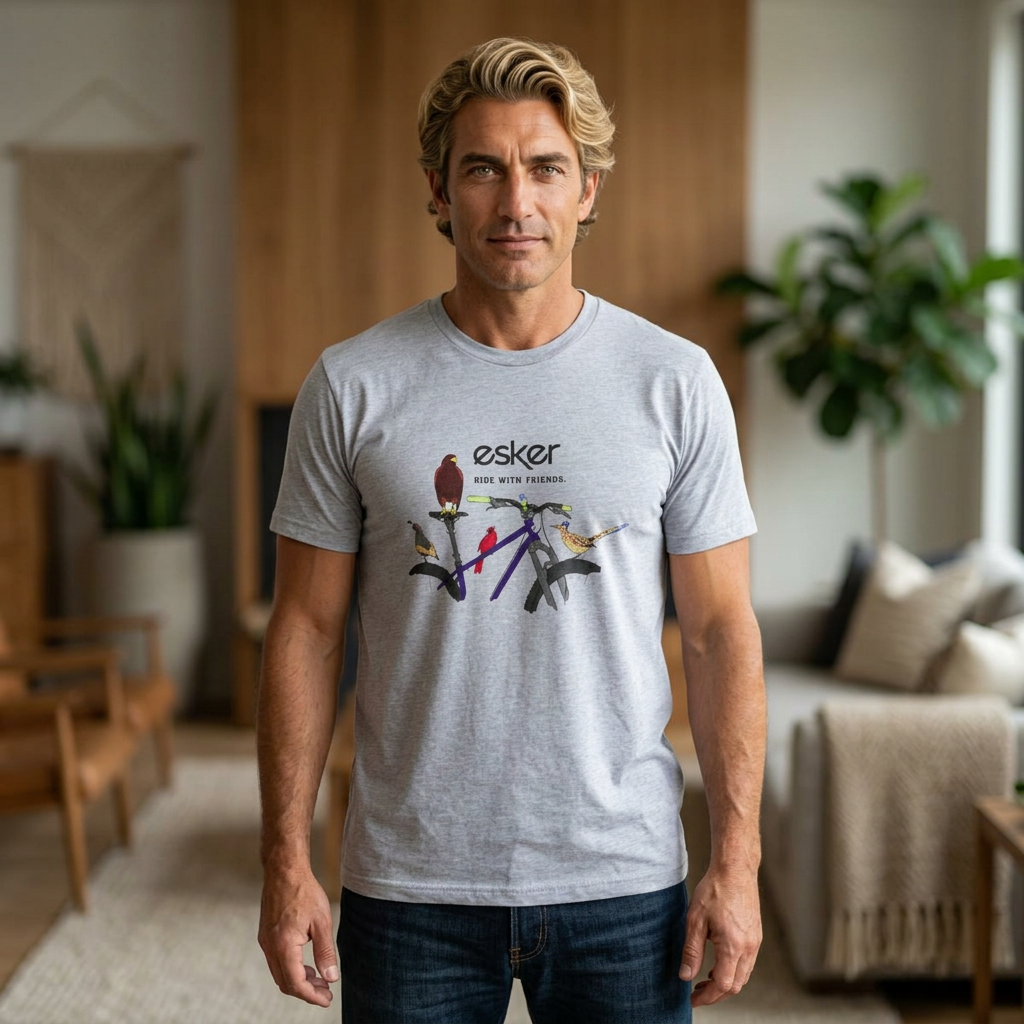 Esker Ride with Friends Tee