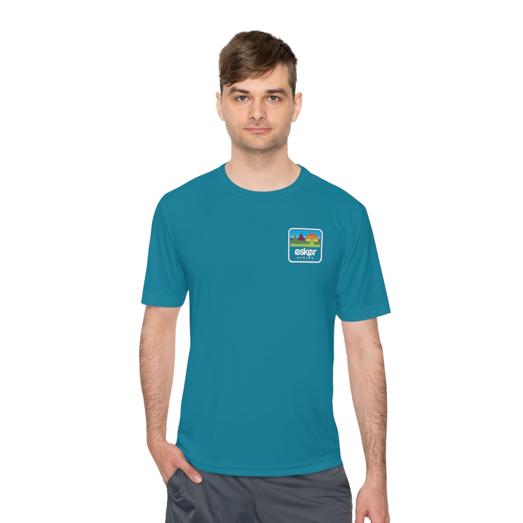 Esker Sunset Moisture Wicking Tee