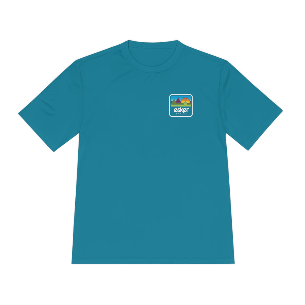 Esker Sunset Moisture Wicking Tee