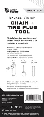 EnCase System Chain + Tire Plug Multi-Tool